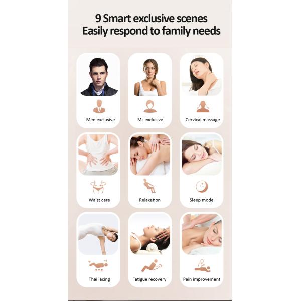 S Track 3D Massage Chairs AI Smart Rohs AI Controller Full Body Electric Shiatsu Massage Chair