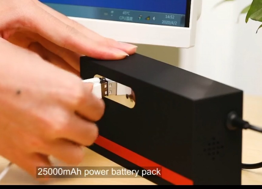 Все в одном электропитании 25000mAh Adaper накопления энергии ПК 84W