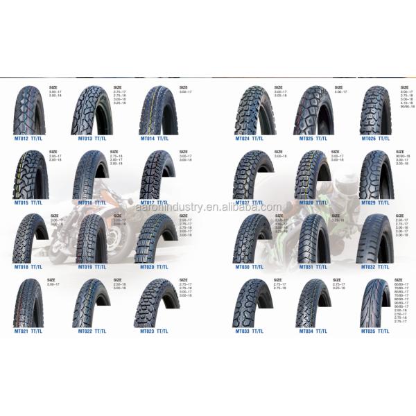 6pr/8pr Ply Rating OEM Acceptable Motorcycle Tire and Tube for Riding Experience