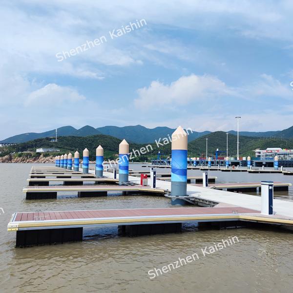 WPC Decking Floating Dock Aluminum Gangways Aluminum Marine Dock Ramps