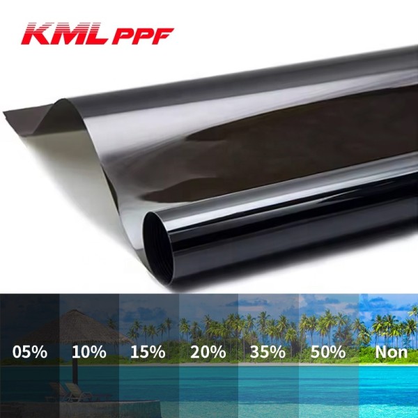 1Ply Solar Blocking Window Film Anti Glare  Anti Explosion Solar Tint For Cars
