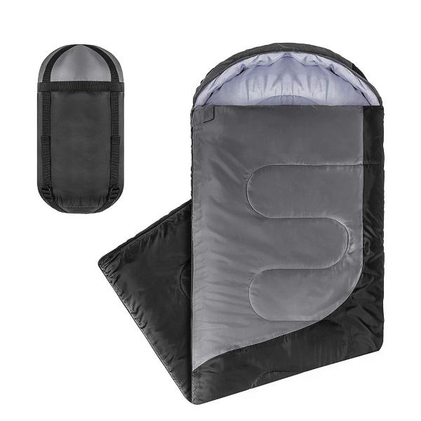 Factory Wholesale Winter waterproof skin friendly emergency envelope camping sleeping bag waterproof for outdoor