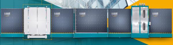 Smart Vertical Insulating Glass Production Line Full - Automatic Advanced Technology