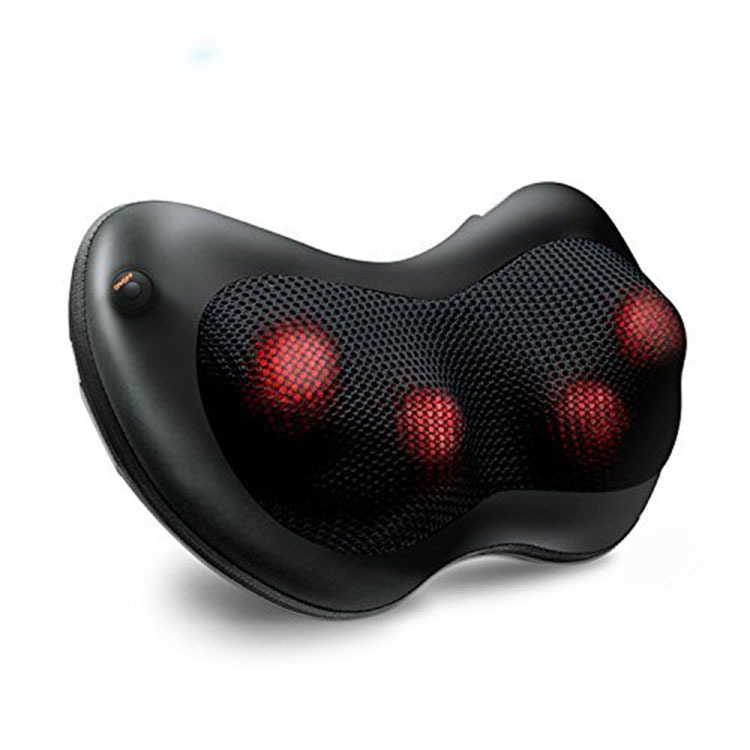 Rechargeable Kneading  Shiatsu Heating Neck and Waist Massage Pillow