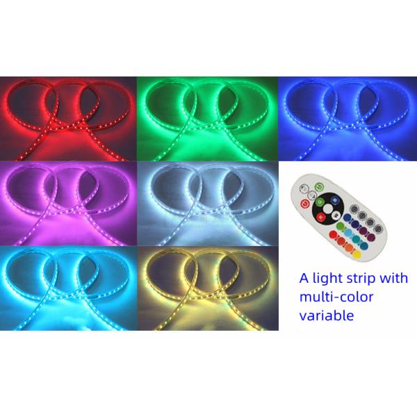 IP67 Rated Shineknot 5050 Series RGB LED Light Strip for Landscape Atmosphere Lighting