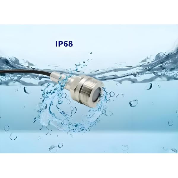 LP20 20A 2-Pin Waterproof Connector IP67 Gold-Plated Brass