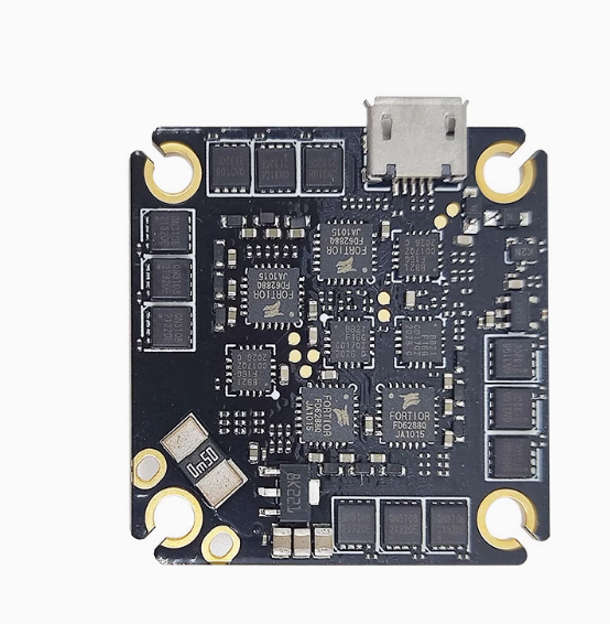 Happymodel AIO 4in1 F411 Flight Controller Built-in UART 2.4G ELRS RX 20A ESC 2-4S FPV Toothpick Drones Flight Controller F411