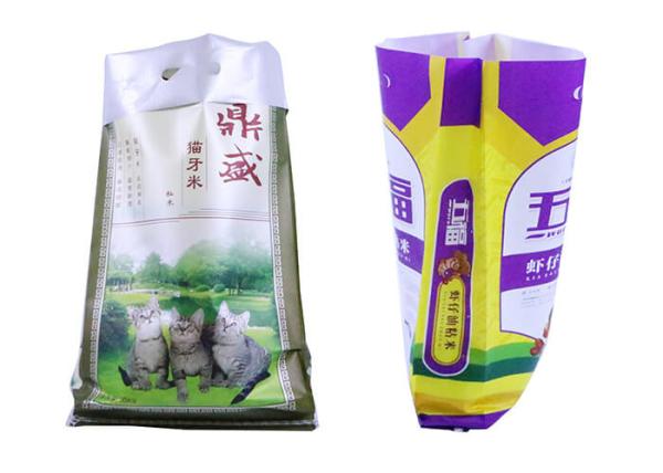 25Kg Laminated PP Feed Bags , Woven Polypropylene Packaging Bags Environment-Friendly