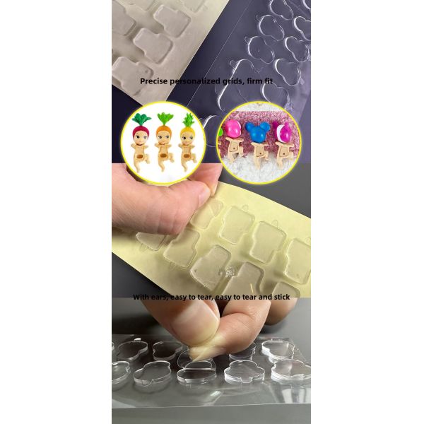 Nano Traceless Strong Adhesive Double-Sided Acrylic Resin Glue for Small Car Ornaments and Doll Masking Hot Melt