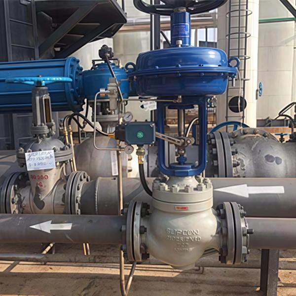 China Pressure Balanced Cage Control Valve Azbil Smart Valve Positioner 100 Series AVP100 AVP102 Intelligent Valve Controller