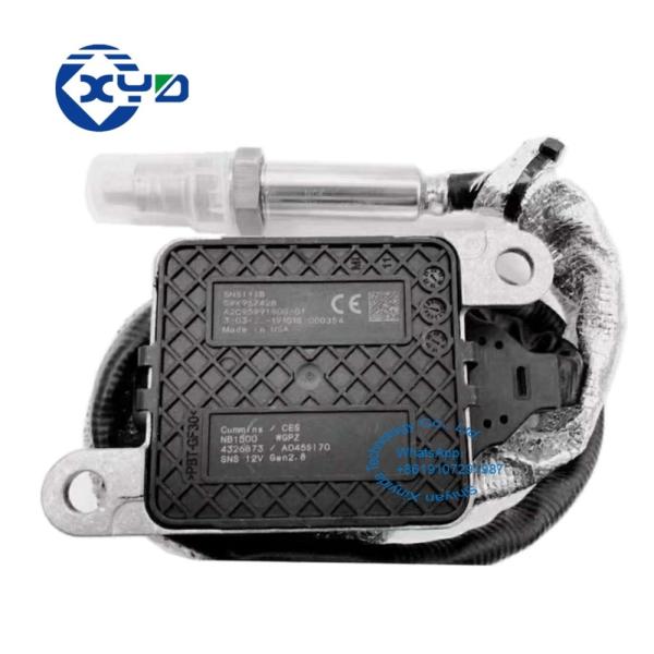 12V 5WK9 6742B Cummins NOx Sensor 4326873 Grey Square Four Pin Plug