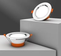 Lumière à LED ronde Dimmable boîtier en aluminium Lumière à LED blanche 2700K 7W