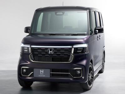 Honda N-BOX Custom Turbocoordinated Electric Sliding Doors On Both Sides Gap Sonar Automatic Cruise Control, Lane Assist, Collision Damage Mitigation System Automatic Lights LED Headlights Smart