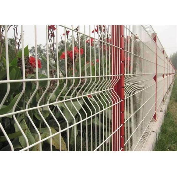 Проведенный сад изогнутый покрытием сваренного загородки ПВК или металла порошка Исо9001