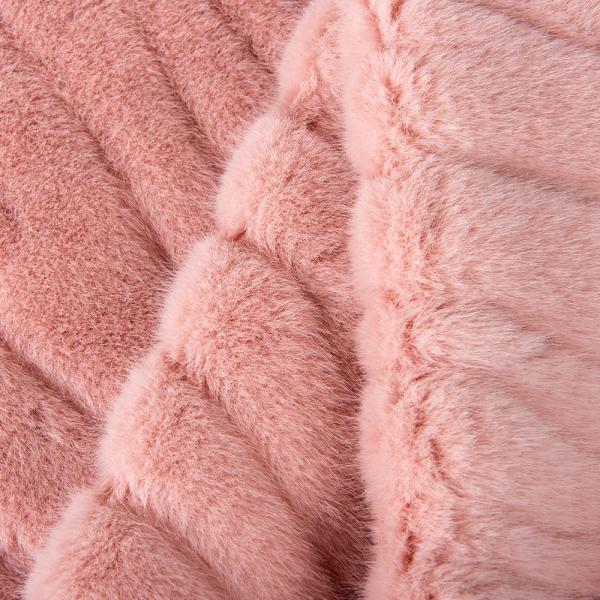 Width 58/60 Custom Color 100% Polyester Brushed Faux Fur Fabric Plush Fabric Free Sample