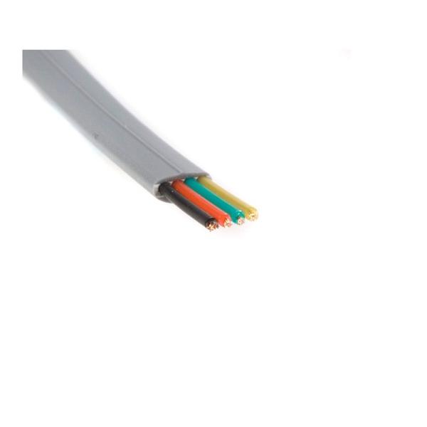 10 8 6 4 Flat Modular Line Cord Indoor Telephone Cable Wire Copper Conductor