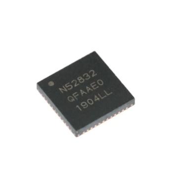 NRF52832-QFAB nRF52832 Semiconductor nórdico RF/IF y RFID RF Transceptor MCU Bluetooth Circuitos integrados IC
