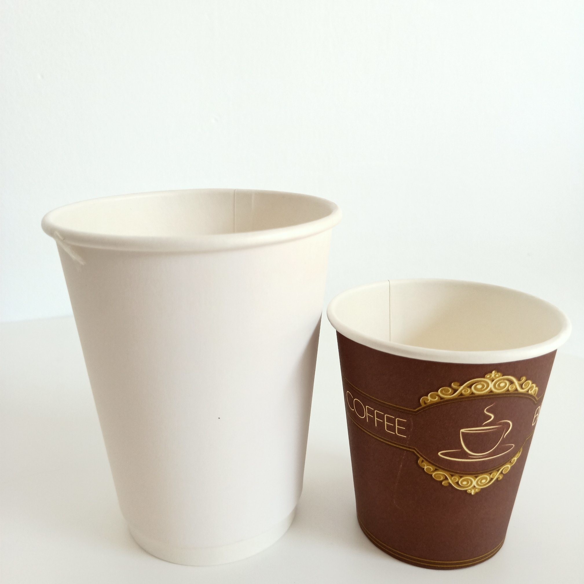 Customization 80z Double Wall Paper Cup for Disposable Coffee and Beverage Drinking