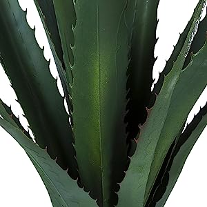 Giant Agave Fake Plant-52-Inch Faux Succulent, Fits With Southwestern Decor And Cactus Artificial Plants