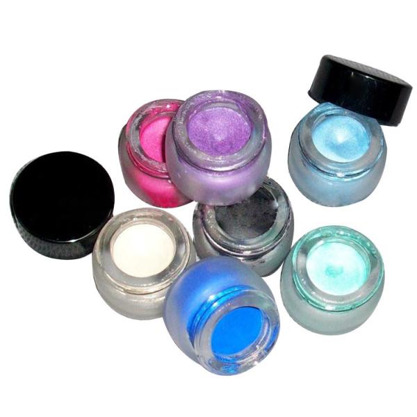 Бутылка геля карандаша для глаз макияжа глаза красоты красочная стеклянная с минеральными ингредиентами