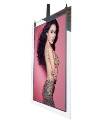 Exposição tomada partido dobro suspensa no teto do Lcd, tela ultra magro do Lcd do sistema de Android