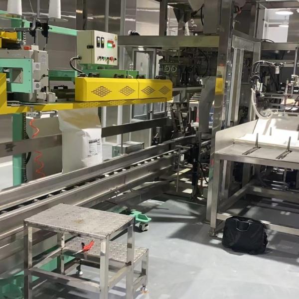 Fully Automatic FFS Packing Machine Grain Barley Rice Quartz Sand Synthetic 20KG 25KG with Bag Making Packaging Machines