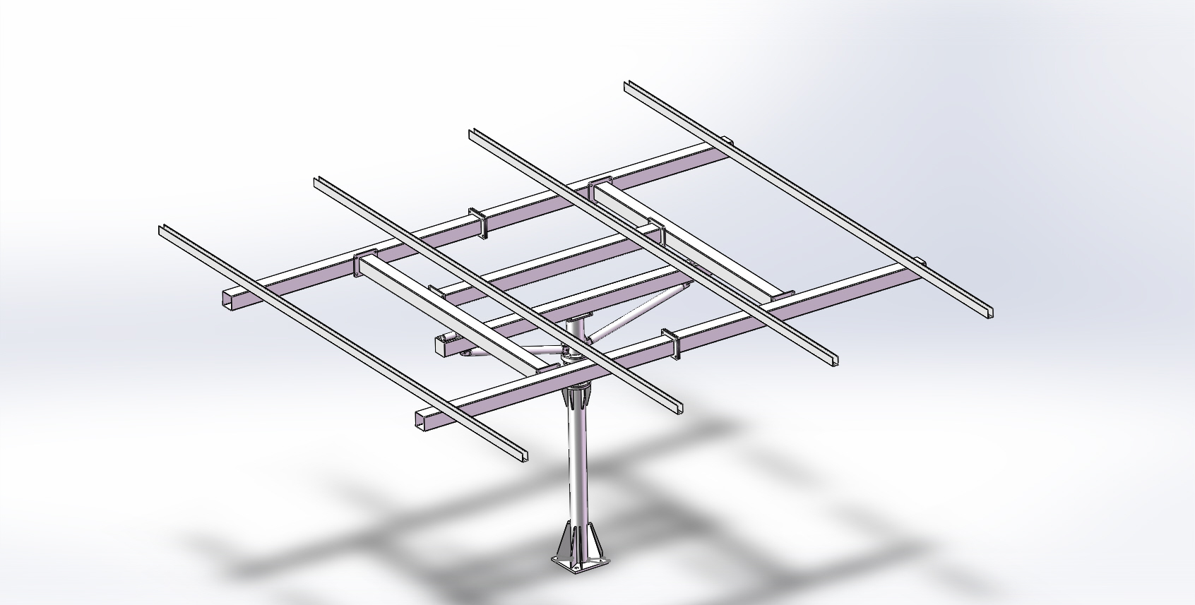 Jimmy New Arrival 3KW Solar Tracker System 6 Panels 12V 24V DC Motor with Solar Mounting Bracket