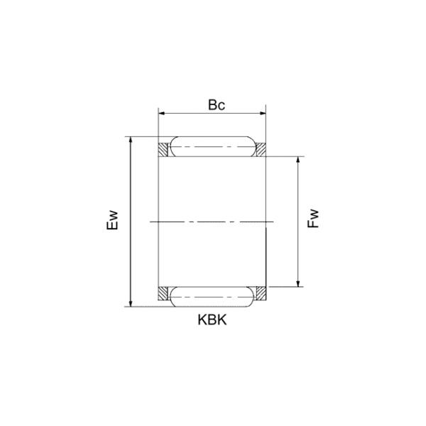8 To 20mm Needle Roller Bearing Connecting Rods Cage Assembly KBK10X14X12