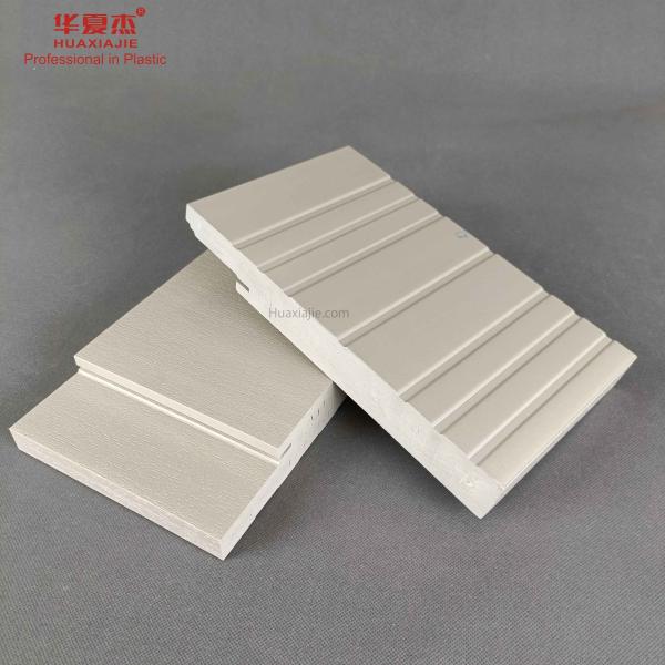 Wood Design PVC WPC Door Frame Jamb Outside Door 53mm*8mm Woodgrain