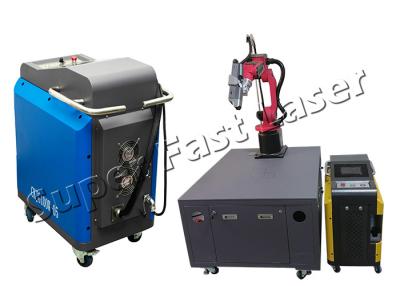 máquina da limpeza do metal do laser da visão 3D