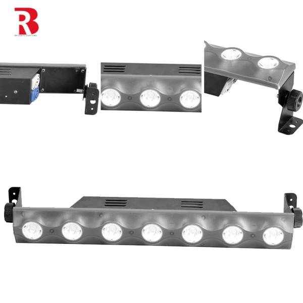 DMX512 7×3W теплый Белый+42 шт 0.5W RGB 3IN1 светодиодный свет для шоу