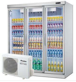 Multiscene Commercial Beverage Refrigerator SUS304/201 For Cold Drinks