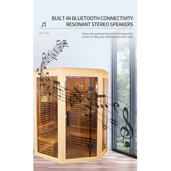 Luxury Traditional 5-6 Person Himalayan Salt Dry Sauna