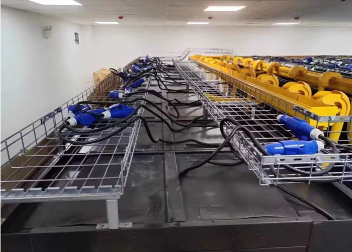Carbon Steel Welded Wire Mesh Cable Tray IEC 61537 BS EN 61537