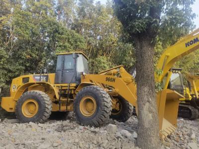 The  966H loader is a versatile and powerful construction machinery