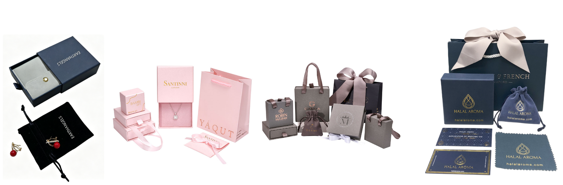 Luxury Custom Jewelry Boxes for Rings, Earrings & Bracelets