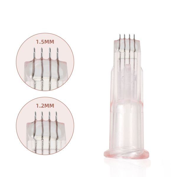 4-Pin Microneedle Roller – Ideal for Skin Repair, Professional Quality, Pain-Free