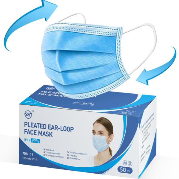 3 ply disposable face mask wholesale price Medical face mask for sale disposable face mask