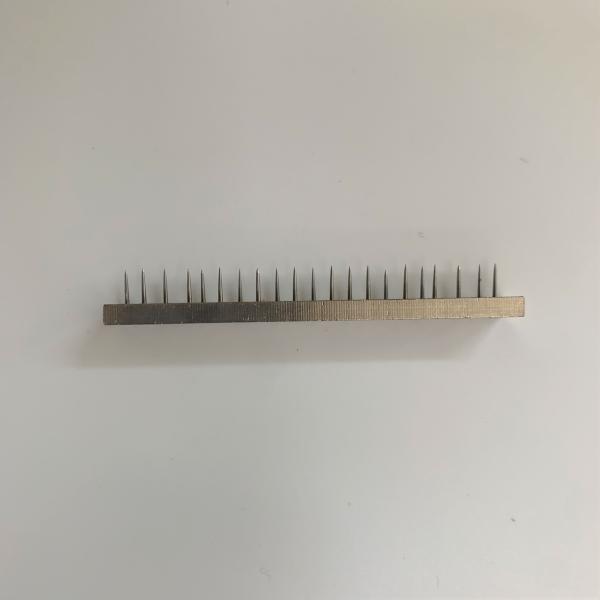 Krantz Stenter Machine Spares Pin Plate Carbon Steel Material 57mm Center Distance Copper Plate
