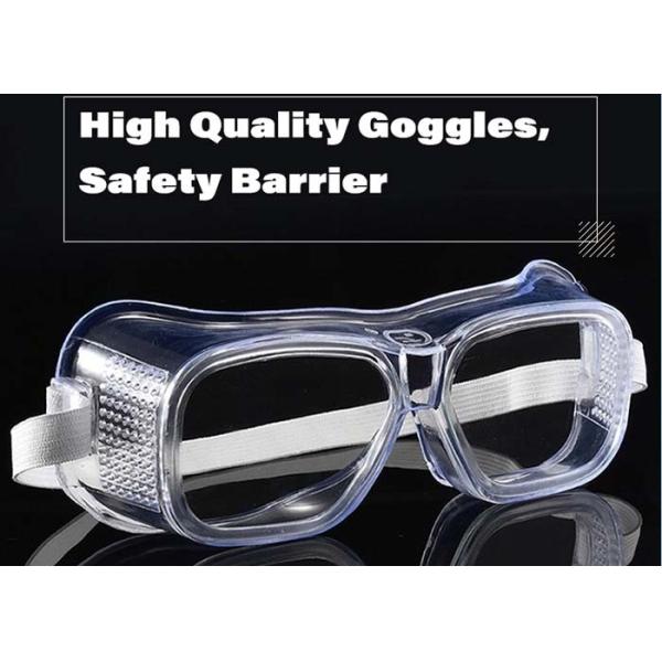 Absorbing 99% UV Surgery Safety Glasses Chemical Resistant Enclosed Labor
