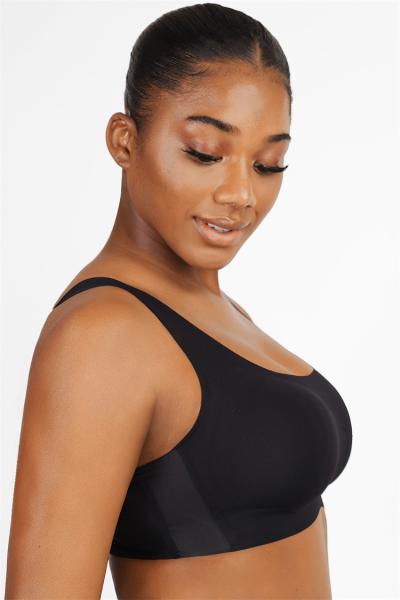 HEXIN 2023 Women's Slimming Invisible Bra with Custom Logo Padded and Seamless Design