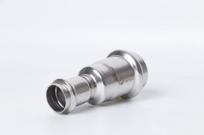 China Manufacturers Customized DN15-DN300 SS304 Stainless Steel Press Quick Connect Pipe Fitting