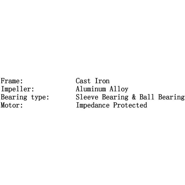 Cast Iron Frame Cross Flow Fans 110V/220V AC Ball Bearing 40 X 290mm CE Approval