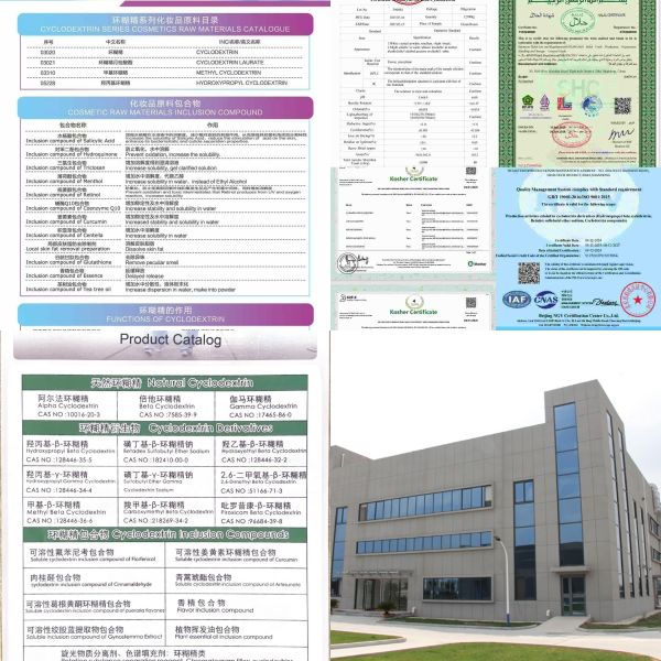Factory Wholesale Purity of 98% Alpha-cyclodextrin CAS10016-20-3 MOQ 1kg Food Grade Cyclodextrin Powder Healthy Additives