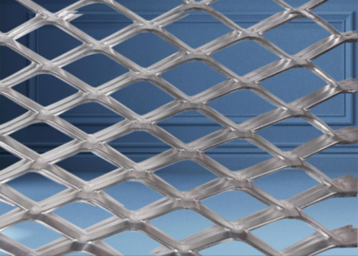 High Strength Expanded Metal Mesh Panels Durable Lightweight