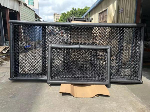 4X4m To 8x8m MMA Floor Cage Heavy Gauge Structural Steel Octagon Fight Cage