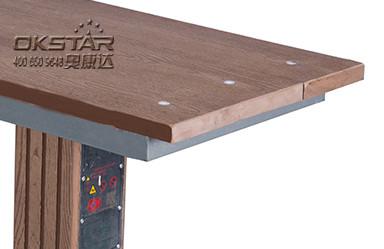 outdoor fitness equipment High quanlity outdoor wooden gym bench
