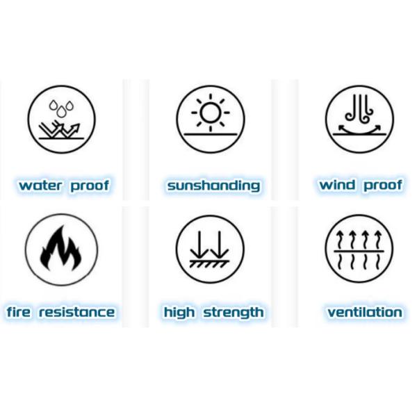 Arcos de lluvia motorizados para exteriores Arcos de lluvia para jardín Canopy Patio Gazebo Bioclimático