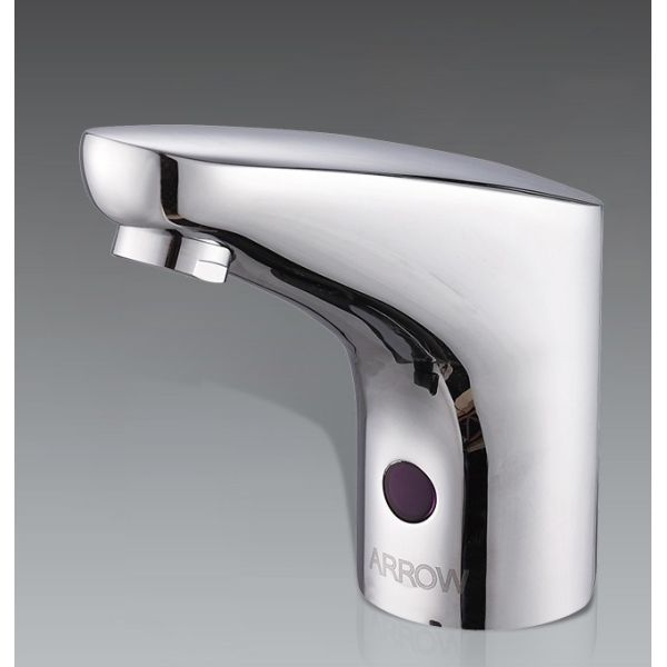 ARROW Modern Infrared Sensor Faucet with Polished Chrome Finish and Brass Body for Bathroom