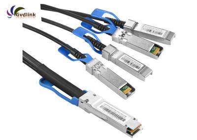 Cabo de QSFP-4SFP25G-CU3M Twinax Passive Copper